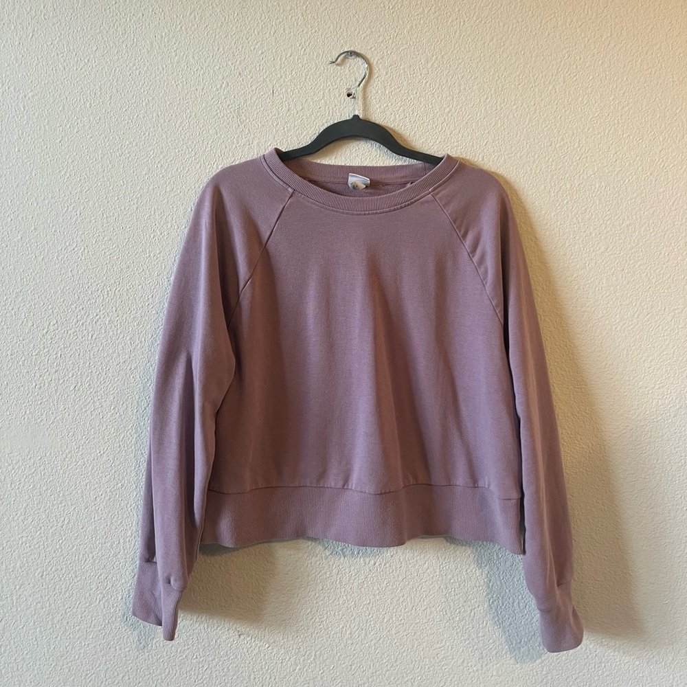 All in Motion Cropped Sweatshirt